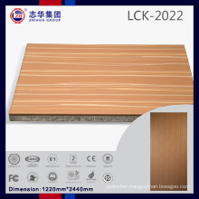 Zh Brand Cheap MDF Board, Raw MDF Sheet Price, PVC Coating MDF (LCK2022)